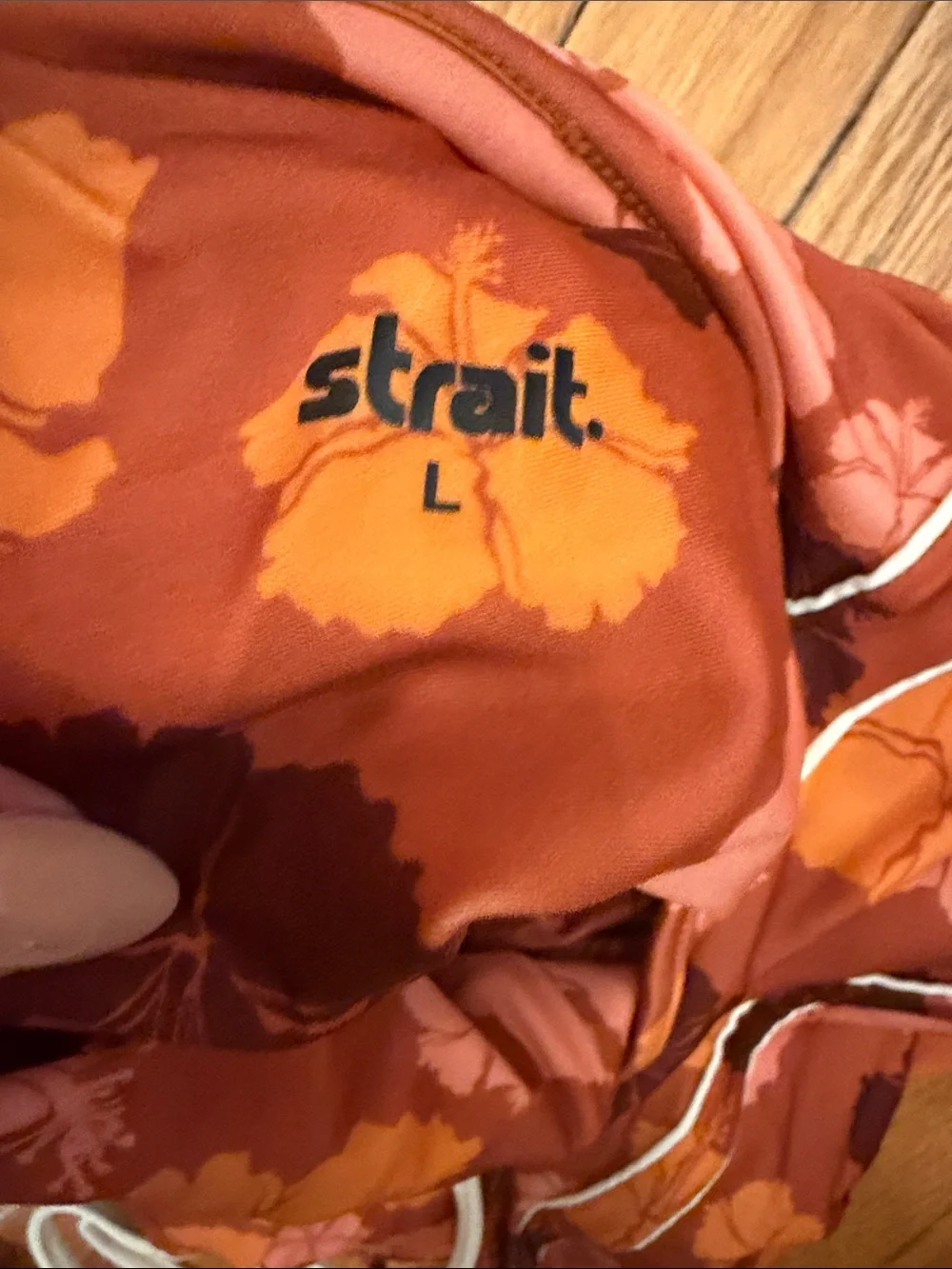 Strait. The Label. One piece hibiscus romper